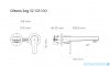 Oltens Jog bateria umywalkowa podtynkowa chrom 32103100